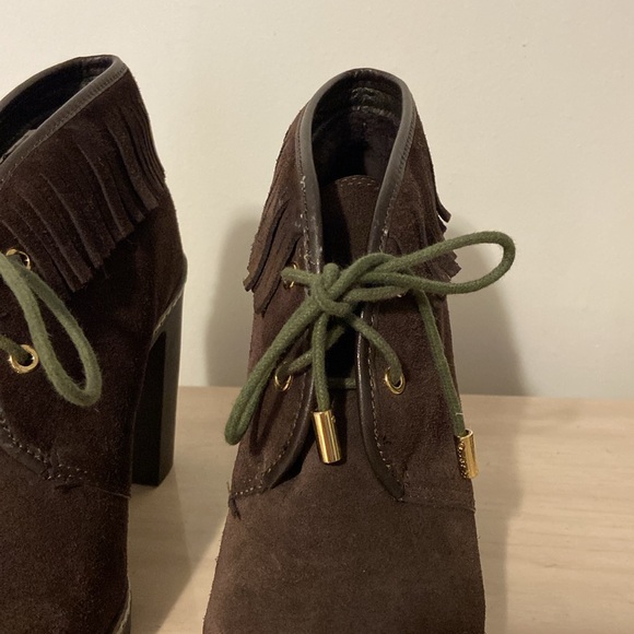Tory Burch Women's Fringe Ankle Boots New - Picture 3 of 9